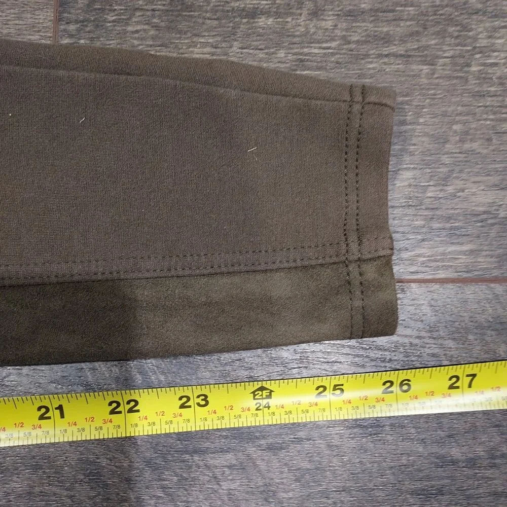 Abercrombie & Fitch Pants Youth Medium Brown Riding Equestrian Leggings - Picture 5 of 9